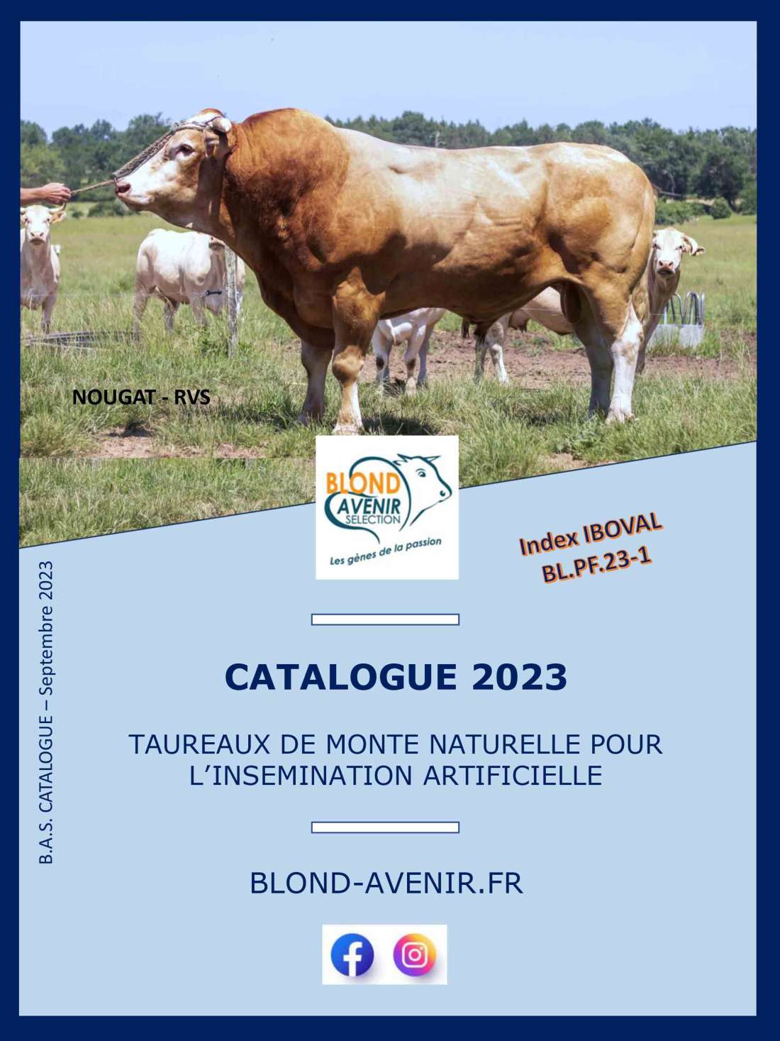 Affiche Blonde d’ Avenir catalogus 2023