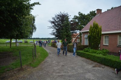 Daarna weer terug, op naar de barbecue