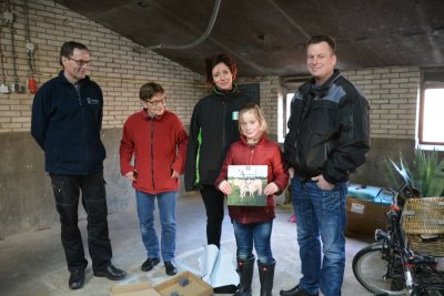 Aandenken aan studieclub Noord in de vorm van een klok