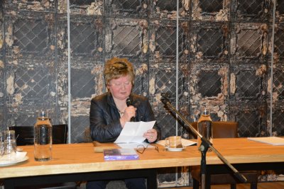 Terugblik door oud voorzitter Trudy Kamps, Trudy was de eerste 15 jaar secretaris en de laatste 10 jaar voorzitter van onze studieclub